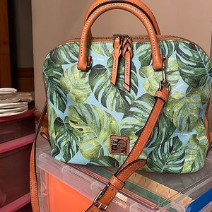 Dooney & Bourke Zip Zip Satchel in Caribbean Blue